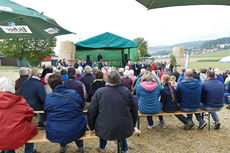 Ökumenischer Gottesdienst auf den Naumburger Feldtagen (Foto: Kar-Franz Thiede)